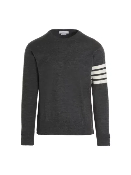 Sweter Thom Browne wełniany szary