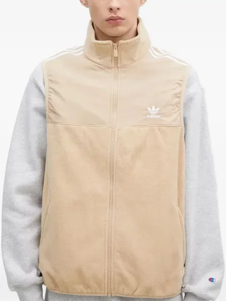 Pruhované kraťasy Adidas s výšivkou černé