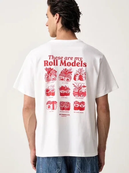 Levi's tričko RELAXED FIT TEE bílé