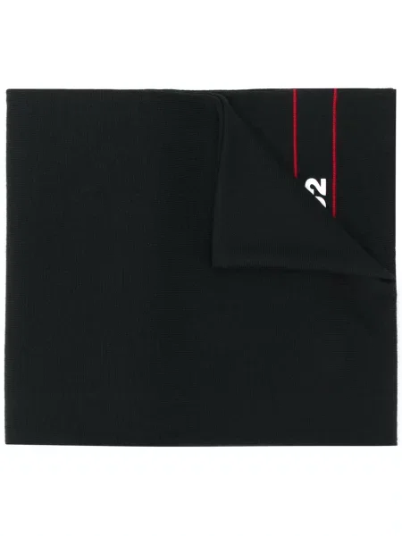 Fular Dsquared2 cu imagine negru