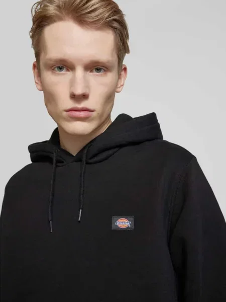 Dickies Bluza z kapturem gładka czarny