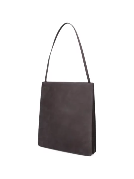 Geantă shopper Fane din piele gri