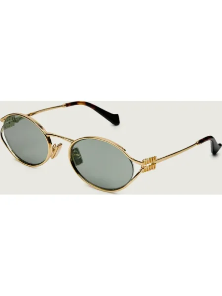 MIU MIU Ochelari de soare MU auriu