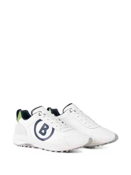 Bőr golf sneaker Bogner nyomtatás fehér