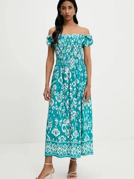 Obleka Answear Lab zelena