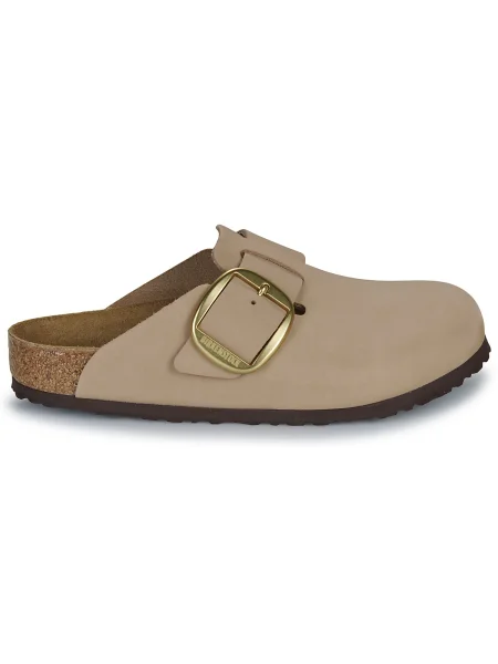 Pantofi Birkenstock cu cataramă bej