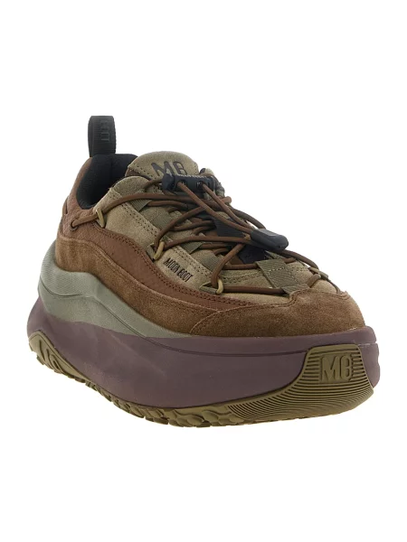 Sneakersy Moon Boot brązowe