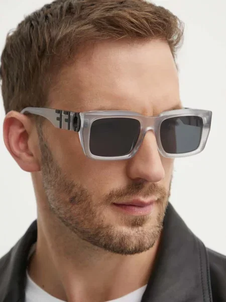 Off-White Ochelari de soare Gri alb