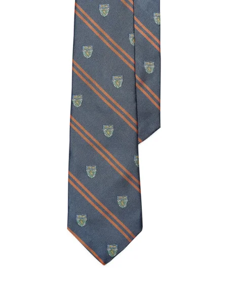 Ριγέ δερμάτινος κάλτσες Polo Ralph Lauren με κορδόνι μαύρο