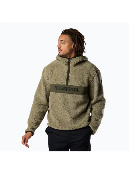 Geacă pentru bărbați Rossignol Alltrack Anorak Fleece vetiver