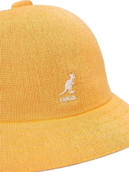 Pălărie Kangol cu broderie portocaliu