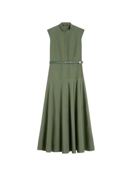 Gulerat rochie Max Mara verde