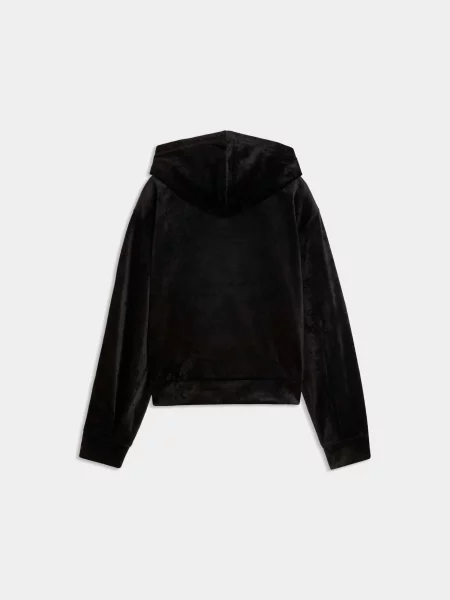 Дитяче Худі PUMA Ess Elevated Velour Relaxed комбінований верх чорний