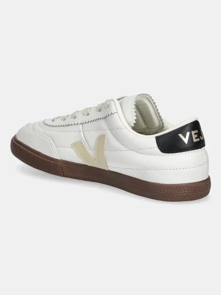 Veja sneakers din piele Panenka alb