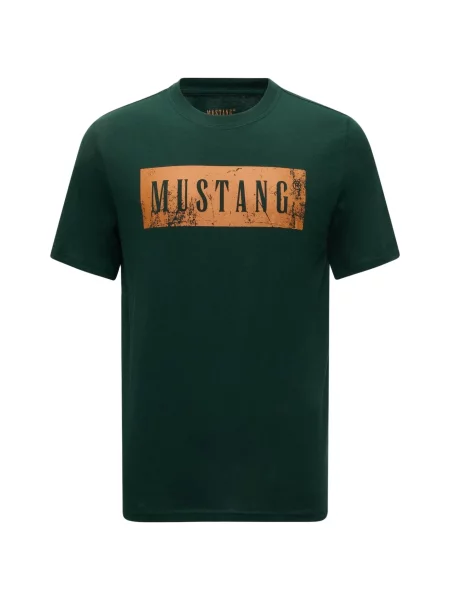 MUSTANG Tricou Austin pin / portocaliu verde