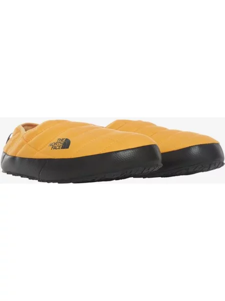 Klapki The North Face ThermoBall Traction Mule V Żółte 39 czarne