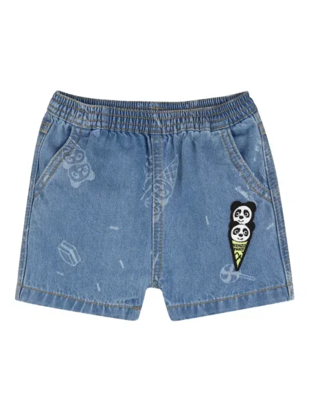 Szorty jeansowe dziecięce Kenzo niebieskie