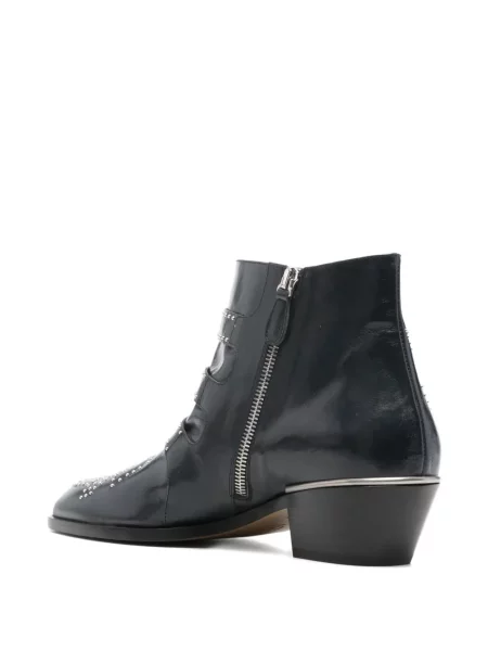 Botine Chloé cu tepi albastru