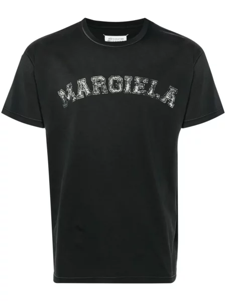 Tricou Maison Margiela cu imagine negru