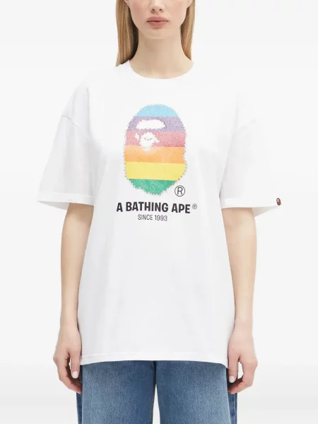 Tricou A Bathing Ape® alb