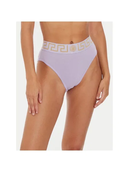 Versace Класичні труси з високою талією рожевий