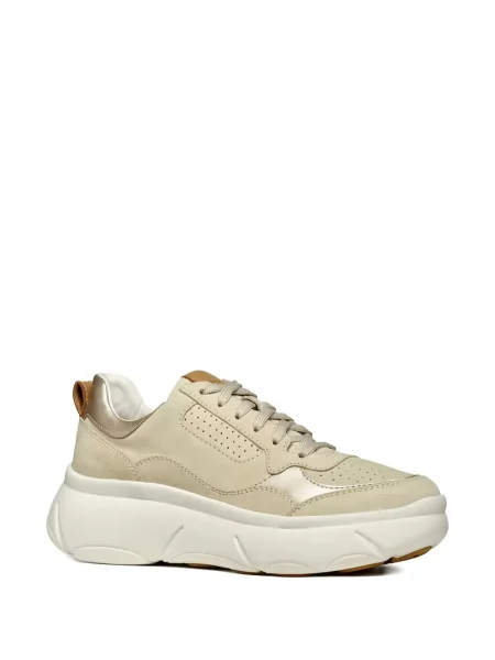 Sneakerși Geox din piele de căprioară