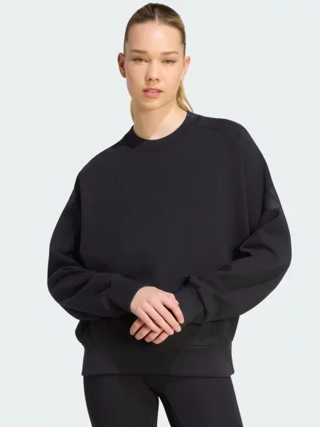 ADIDAS SPORTSWEAR Športová mikina Soft Lux' čierna