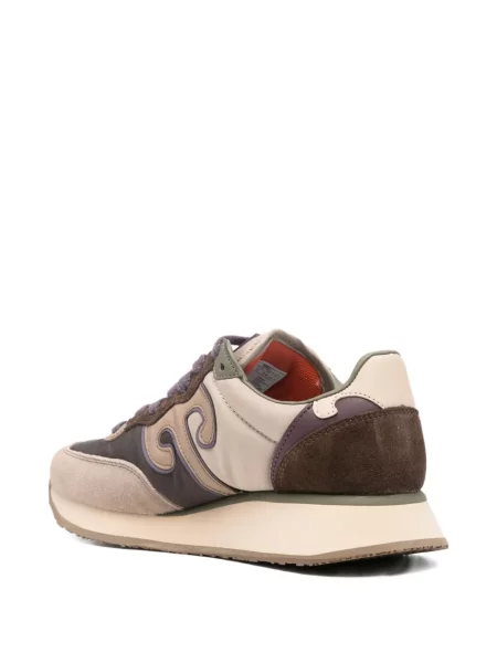 Sneakerși Wushu cu șireturi din dantelă