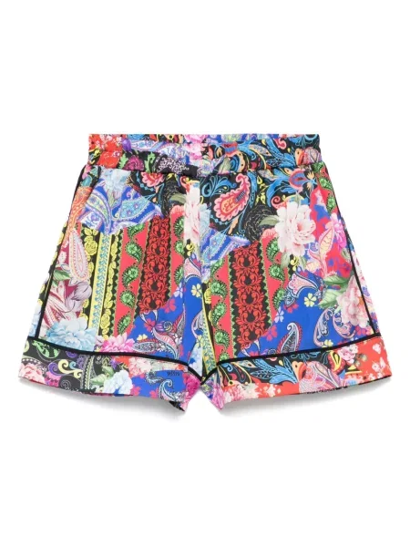 Pantaloni scurți Nissa cu imagine roșu