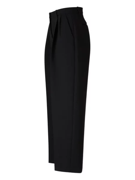 Pantaloni Khaite plisate negru