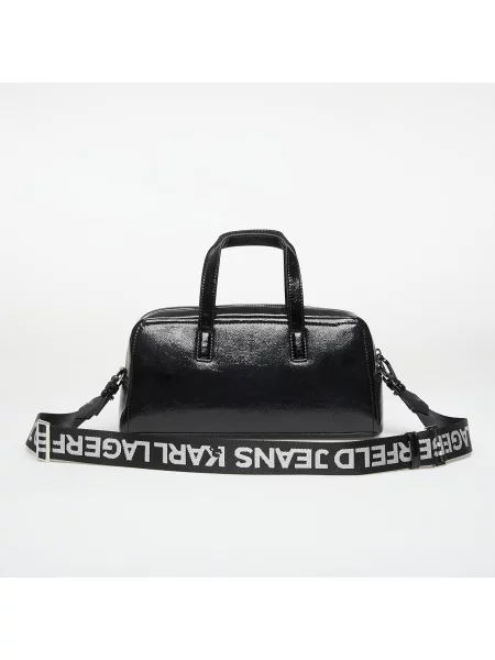 Чанта Karl Lagerfeld Jeans с автограф черно