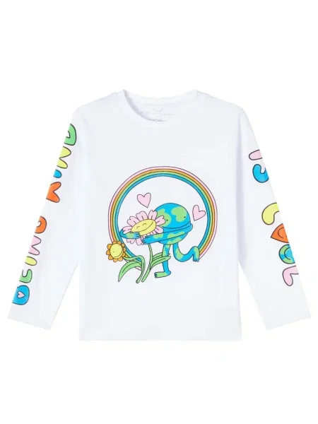Gyerek póló Stella Mccartney fehér