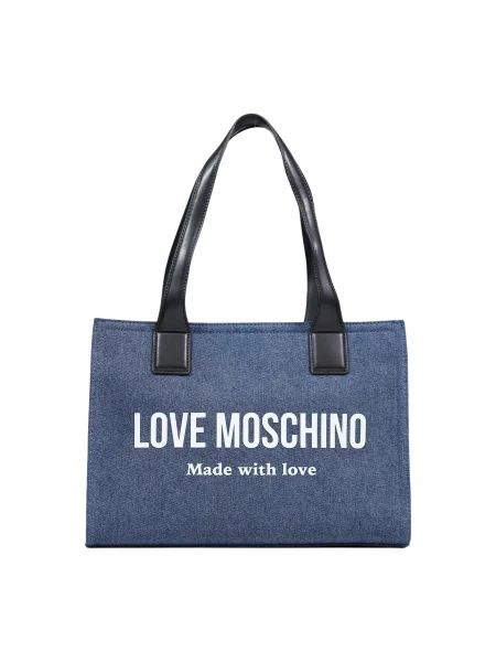 Torebka LOVE MOSCHINO niebieska