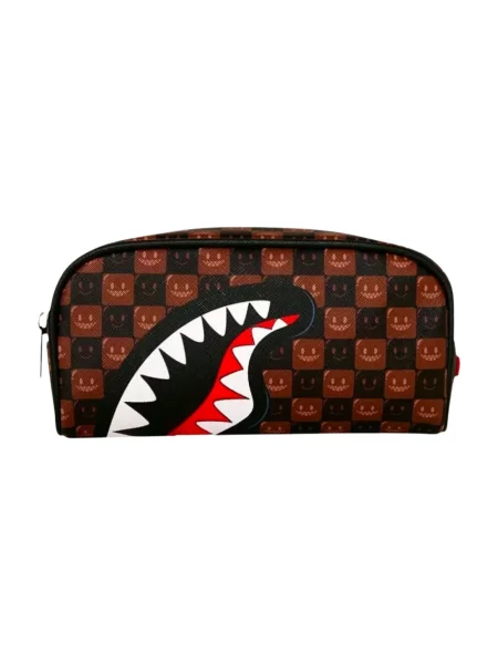 Torba Sprayground w kratę brązowa