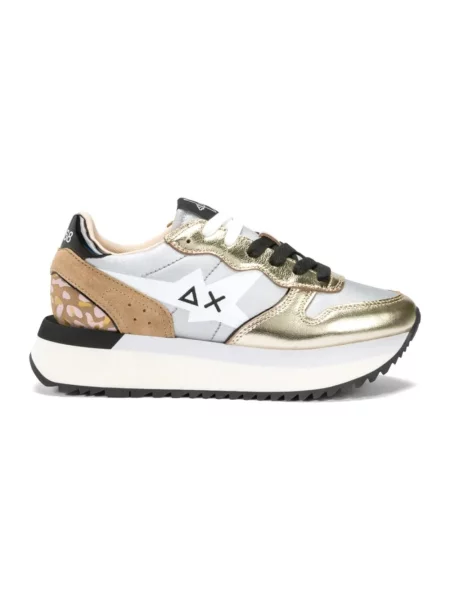 Sneakersy Sun68 zamszowe