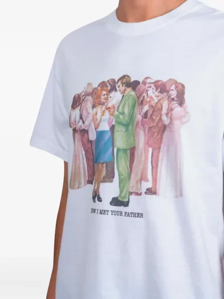 Tricou Carne Bollente cu imagine alb
