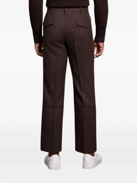 Pantaloni Pence de flanelă maro