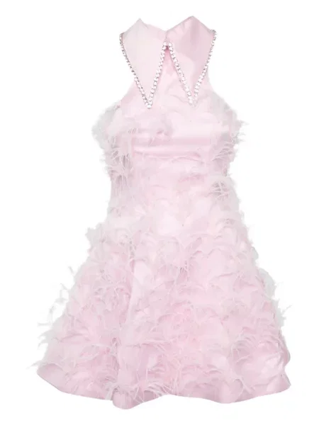 Mała mały sukienka mini Onori garniturowa różowa