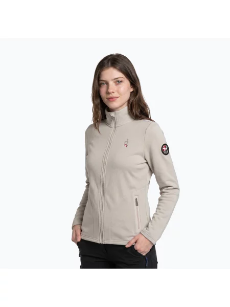 Bluză fleece pentru femei Aulp Debby sand