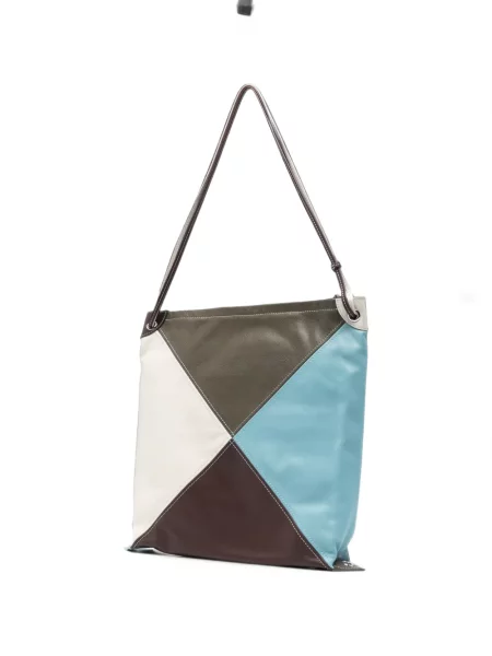 Geantă shopper Kenzo din piele albastru