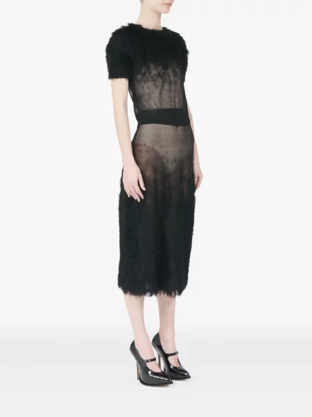 Bluză Maison Margiela scurtă negru