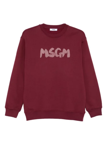 Bluza dziecięca Msgm czerwona