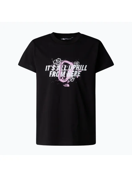 Детска тениска The North Face Graphic Relaxed Tee tnf black черно