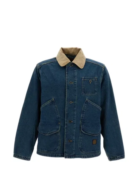 Gulerat geacă de blugi Filson de catifea cord albastru