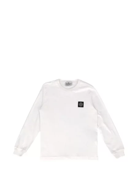 Koszulka dziecięca Stone Island biała