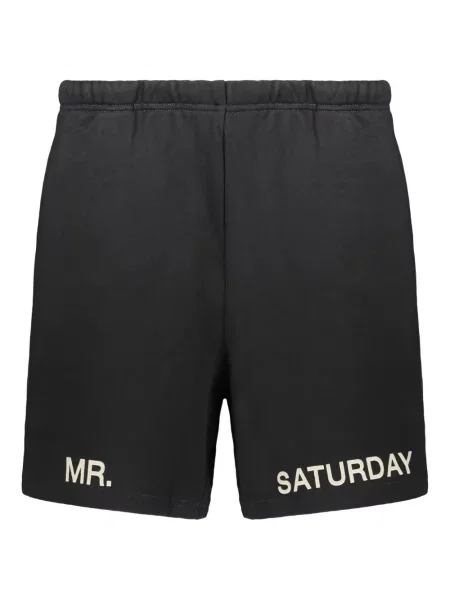 Pantaloni scurți Mr. Saturday negru