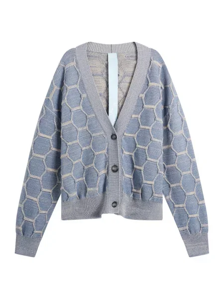 Kardigan Ebit niebieski