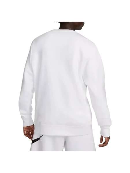 Fleece fleece melegítő felső Nike fehér
