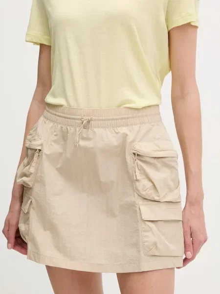 Columbia spódnica sportowa Elevated View mini prosta beżowy
