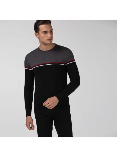 Lacoste светр чоловічий чорний